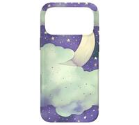 Custodia per iPhone 17 Pro Max In My Fantasy Era Witchy Green Sage Purple Moon Phases Stars