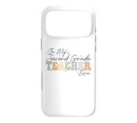 Custodia per iPhone 17 Pro Max In My Second Grade Era Retro Groovy Back to School Insegnanti