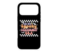 Custodia per iPhone 17 Pro Max In My Spooky Archaeologist Era Retro Groovy Halloween