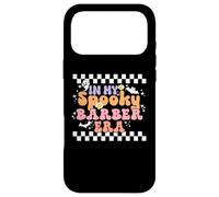 Custodia per iPhone 17 Pro Max In My Spooky Barber Era Retro Groovy Funny Halloween Costume