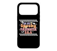 Custodia per iPhone 17 Pro Max In My Spooky Firefighter Era Retro Groovy Halloween Costume
