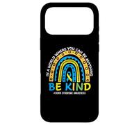 Custodia per iPhone 17 Pro Max In October We Wear Blue Yellow Kind Down Syndrome Awareness