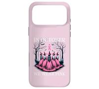 Custodia per iPhone 17 Pro Max In ottobre indossiamo la consapevolezza del cancro al seno della congrega delle streghe rosa