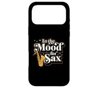 Custodia per iPhone 17 Pro Max In The Mood For Sax Classic Saxophone Pun