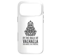 Custodia per iPhone 17 Pro Max In Valhalla The Brave Live Forever - Mitologia vichinga di Odino