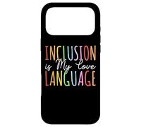 Custodia per iPhone 17 Pro Max Inclusion Is My Love Language SPED Special Education Teacher