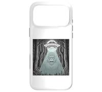Custodia per iPhone 17 Pro Max Incontro alieno con grafica Gorilla Foresta Sasquatch