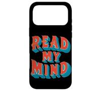 Custodia per iPhone 17 Pro Max Incredibile emblema Read my Mind per ragazzi e ragazze