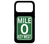 Custodia per iPhone 17 Pro Max Indicatore miglio Key West FL.mile zero percorso canta 2025