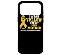 Custodia per iPhone 17 Pro Max Indosso Giallo Per Il Mio Passo mamma Camicia Endometriosi Consapevolezza