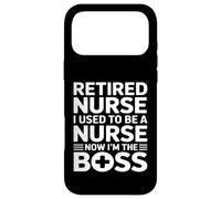 Custodia per iPhone 17 Pro Max Infermiera in pensione Ero un'infermiera ora sono il capo