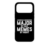 Custodia per iPhone 17 Pro Max Ingegneria aerospaziale Major By Day Memes By Night Astronauts