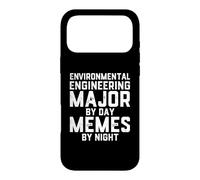 Custodia per iPhone 17 Pro Max Ingegneria ambientale Major Day Memes Night Ecologico