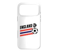 Custodia per iPhone 17 Pro Max Inghilterra Lion Head World Cup Football Stripe