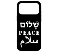 Custodia per iPhone 17 Pro Max Inglese Pace Arabo Salam Ebraico Shalom Lingua