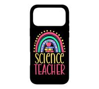 Custodia per iPhone 17 Pro Max Insegnante di scienze Bohemian Rainbow Estetica sana