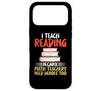 Custodia per iPhone 17 Pro Max Insegno a leggere perché anche gli insegnanti di matematica hanno bisogno di eroi