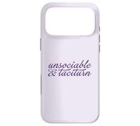 Custodia per iPhone 17 Pro Max INSOCIABILE E TACITURNO Jane Austen Orgoglio & Pregiudizio Meme