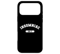 Custodia per iPhone 17 Pro Max Insomniac 24 7 - Sarcastic College University Style