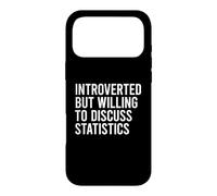 Custodia per iPhone 17 Pro Max Introverted But Willing To Discuss Statistics