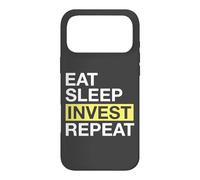 Custodia per iPhone 17 Pro Max Investing Lover Eat Sleep Invest Repeat