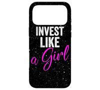 Custodia per iPhone 17 Pro Max Investire come una ragazza Trading Investire Forex Woman Trader