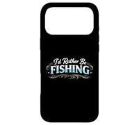 Custodia per iPhone 17 Pro Max Io d Rather Be Fishing Funny Angler Lifestyle Statement