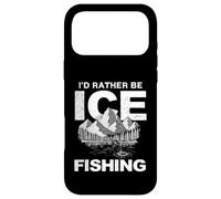 Custodia per iPhone 17 Pro Max Io d Rather Be Ice Fishing Ice Hole Ice Fisherman