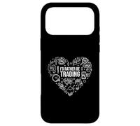 Custodia per iPhone 17 Pro Max Io d Rather Be Trading Cuore con linea sottile icone design