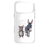 Custodia per iPhone 17 Pro Max Io non dare un topo culo ratti & asino divertente