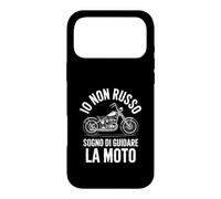 Custodia per iPhone 17 Pro Max Io Non Russo Sogno Di Guidare La Moto