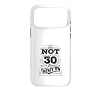 Custodia per iPhone 17 Pro Max Io non sono 30 Im 20 Dieci Compleanno