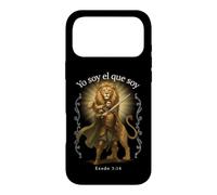 Custodia per iPhone 17 Pro Max Io Sono Chi Sono Esodo 3:14 Leone Guerriero Cristiano Spagnolo
