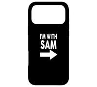 Custodia per iPhone 17 Pro Max Io sono con nome della maglietta SAM