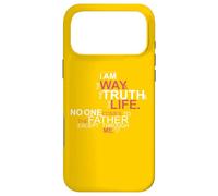 Custodia per iPhone 17 Pro Max Io sono il modo in cui la verità e la vita John 14 6