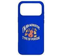 Custodia per iPhone 17 Pro Max Io sono un tipo acustico Persona Amante della musica Grafica