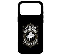 Custodia per iPhone 17 Pro Max Io suono il clavicembalo Non è un pianoforte Divertente Musicista Umorismo