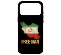 Custodia per iPhone 17 Pro Max Iran libero - Bandiera della libertà di pace della speranza