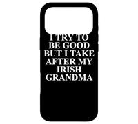 Custodia per iPhone 17 Pro Max Irish Grandma Apparel - Fantastico design a forma di nipote