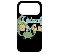 Custodia per iPhone 17 Pro Max Irish Punch Back Shamrock Crab Lucky St Patricks Art