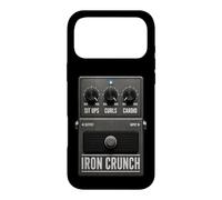 Custodia per iPhone 17 Pro Max Iron Crunch - Pedale per chitarra, design divertente per allenamento in palestra