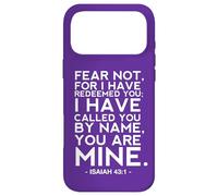 Custodia per iPhone 17 Pro Max Isaia 43 1 Non temere perché ti ho redento tu sei mio