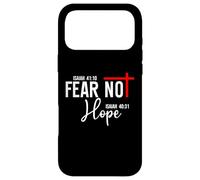 Custodia per iPhone 17 Pro Max Isaiah 40:10 Not Fear Hope Isaiah 40:31 God Faith Over Fear