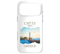 Custodia per iPhone 17 Pro Max Isola greca Creta Grecia Chania Città Vecchia Faro Porto
