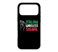 Custodia per iPhone 17 Pro Max Italian Wireless Signal Connessione A Internet Gesto Manuale