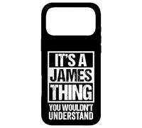 Custodia per iPhone 17 Pro Max It's A James Thing You Wouldn't Understand
