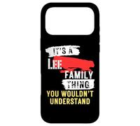 Custodia per iPhone 17 Pro Max It's A Lee Family Thing Funny Men's and Women's