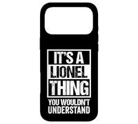 Custodia per iPhone 17 Pro Max It's A Lionel Thing You Wouldn't Understand - First Name