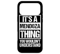 Custodia per iPhone 17 Pro Max It's A Mendoza Thing You Wouldn't Understand Family Name