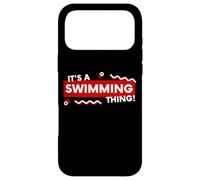 Custodia per iPhone 17 Pro Max It's a Swimming PPool Thing Open Water Competitive Swimmers